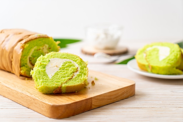 Pandan Rollkuchen