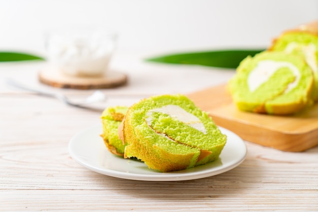 Pandan Rollkuchen