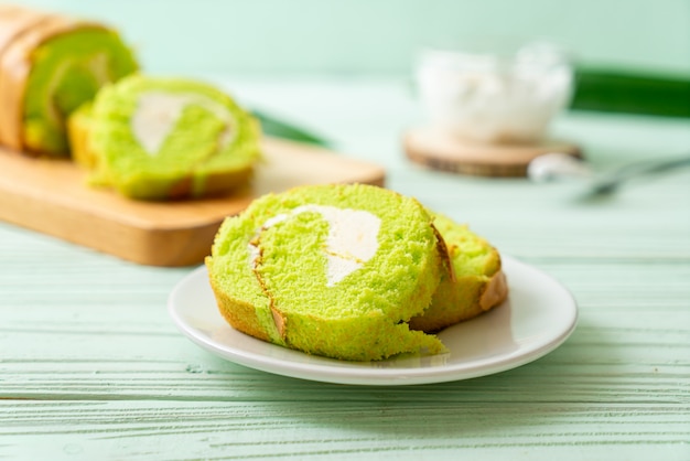 Pandan Rollkuchen