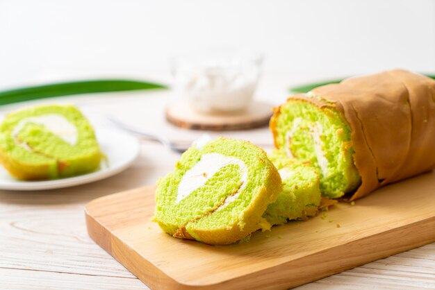 Pandan Rollkuchen