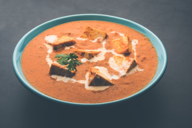 Paneer Butter Masala oder Cheese Cottage Curry