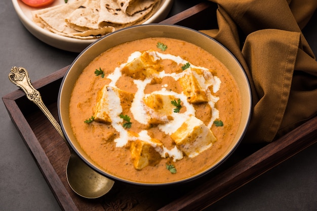 Paneer Butter Masala ou Cheese Cottage Curry