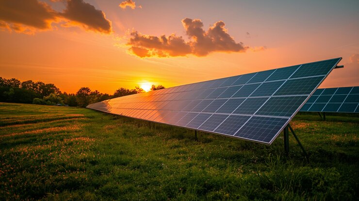 Foto panel de energía solar energía fotovoltaica techo sistema de células solares para el hogar industria ecológica de invernaderos