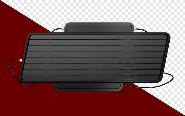 Panel negro para la composición