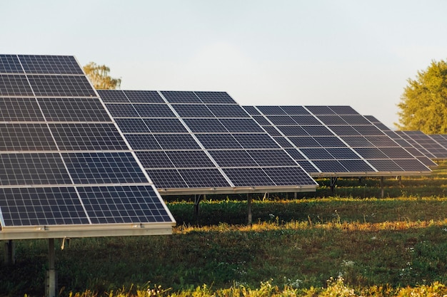 Panel solar energías renovables