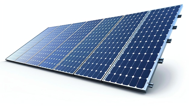 Foto un panel solar es un dispositivo que convierte la luz solar en electricidad