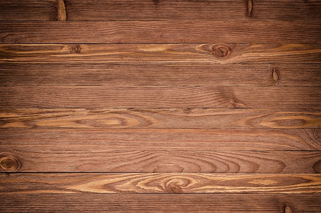 Panel de tablones de madera marrón oscuro para pared y piso