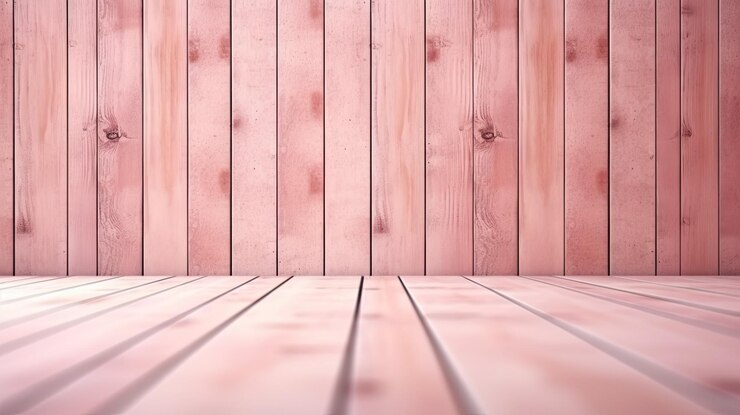 Paneles de madera desgastados dispuestos en un patrón lineal