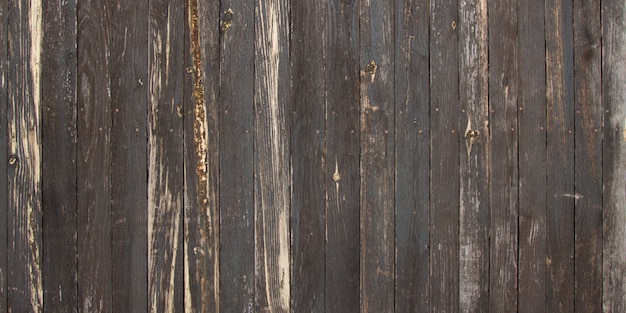 Paneles de madera de textura de madera oscura rústica marrón antiguo para fondo creativo