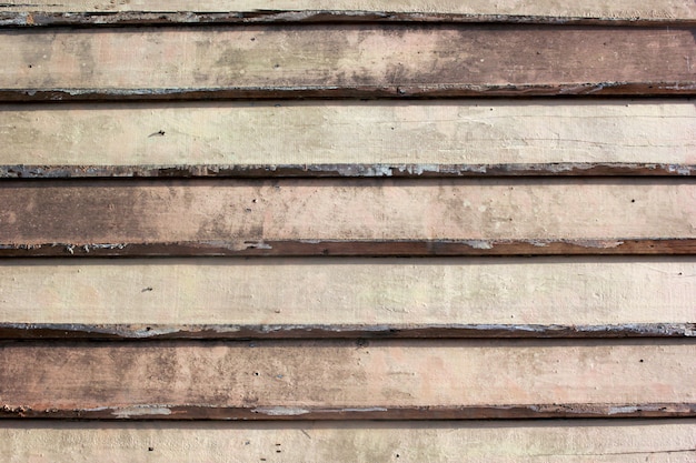 Paneles de madera vieja.