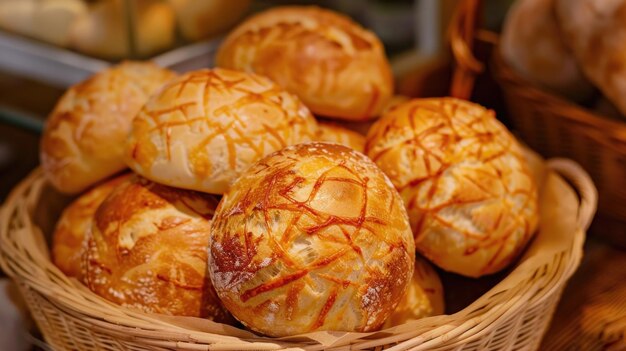 Panes de queso Bou De Quejo Pan de queso tradicional brasileño