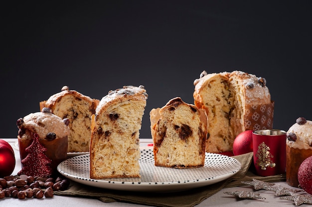 Panetone caseiro tradicional sobremesa natalina