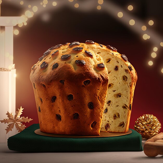 Panetone é a sobremesa tradicional italiana para o Natal