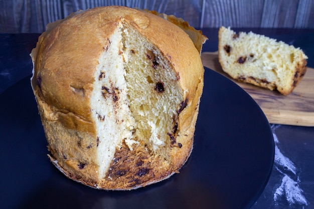 Panettone ein traditioneller Weihnachtskuchen