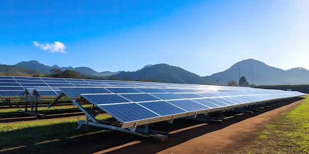 pano de eletricidade solar tecnologia de geração de energia alternativa fundo