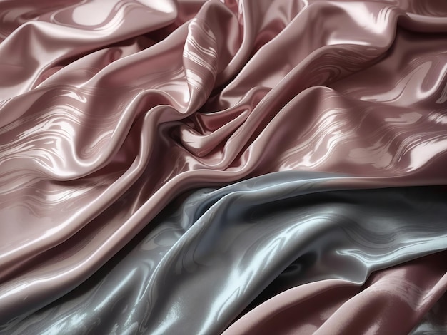 pano de fundo abstrato de luxo ou onda líquida ou dobras onduladas de textura de seda do grunge
