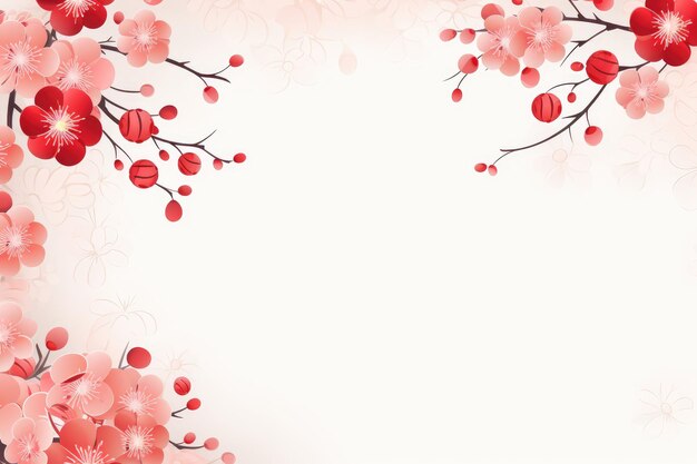 pano de fundo da celebração do ano novo chinês