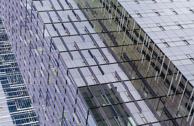 Pano de fundo exterior do edifício de vidro arquitetônico arquitetura urbana
