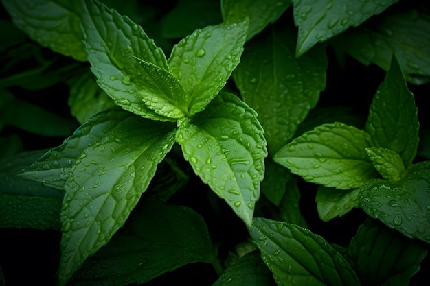 Foto pano de fundo folhagem texturas plantas verdes ervas verdes pano de fundo bandeira verde