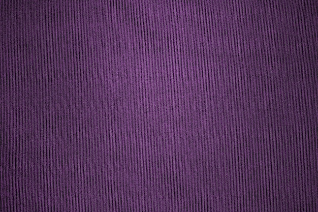 Pano de tecido roxo escuro com textura áspera e sem costura para fundo