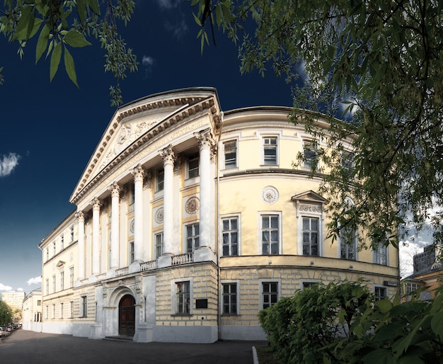 Panorama de la casa Demidov. Proyección cilíndrica.