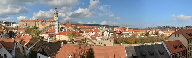 Panorama de Cesky Krumlov