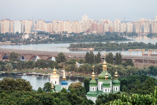 Panorama de la ciudad de Kiev