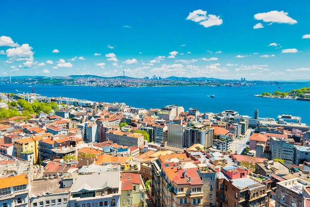 Panorama da cidade de Istambul