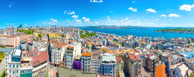 Panorama da cidade de Istambul