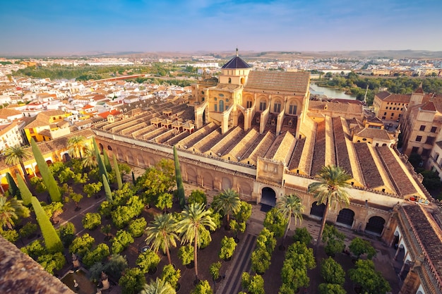 Panorama da Mesquita em Córdoba Espanha