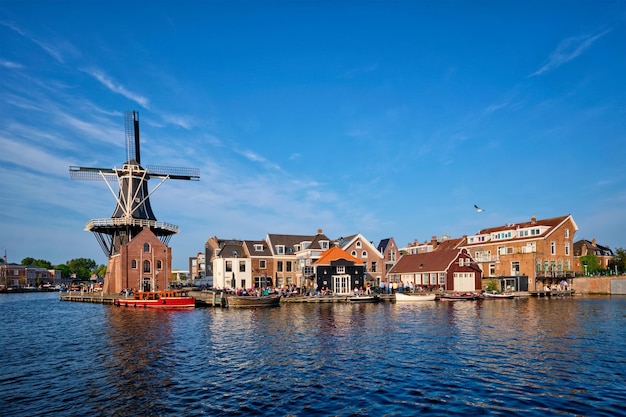 Panorama de Harlem, na Holanda