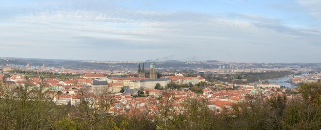Panorama de Praga de Petrin Hill