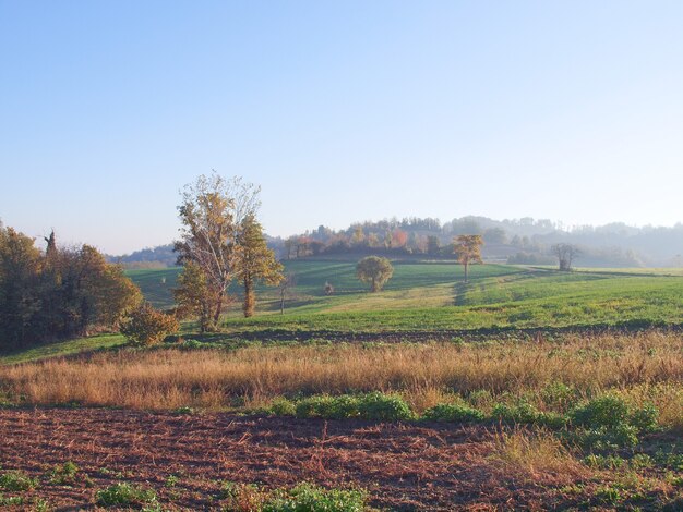 Panorama der Hügel von Marcorengo