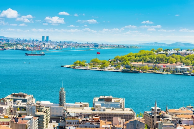 Panorama der Stadt Istanbul