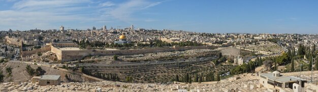 Panorama Der Tempelberg in Jerusalem