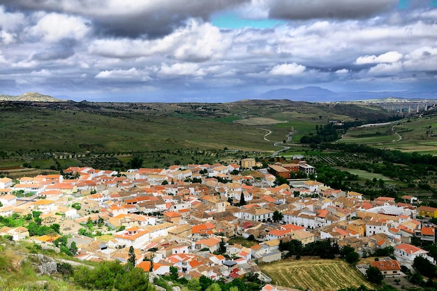 Panorama der Villa de Gor Granada