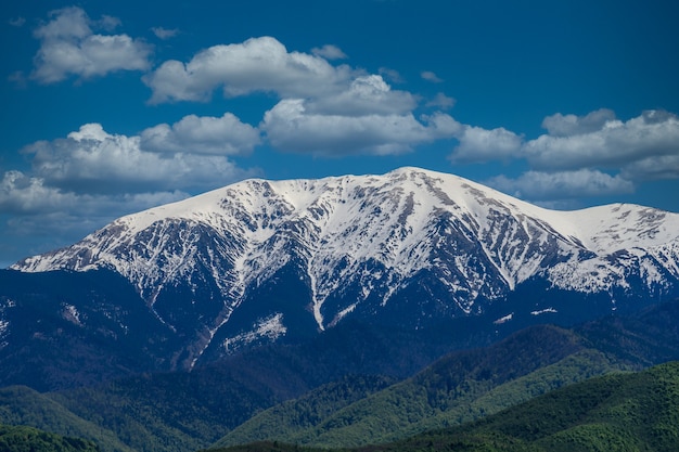 Panorama des Fagaras-Gebirges in Rumänien