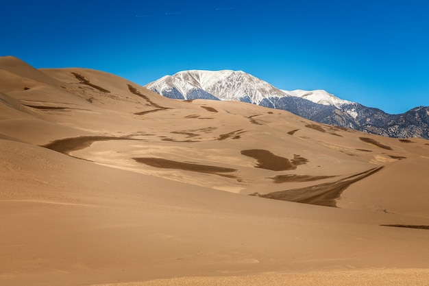 Panorama des Nationalparks der großen Sanddünen, Colorado