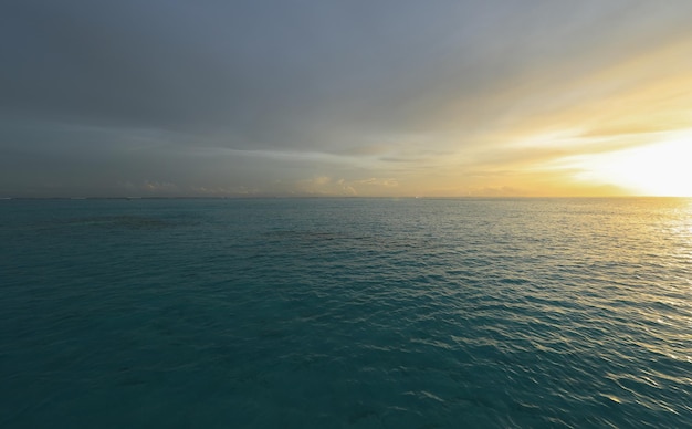 panorama do Oceano Índico