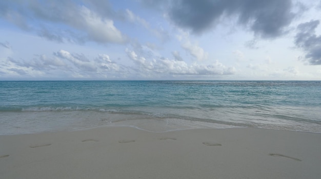 panorama e horizonte do Oceano Índico