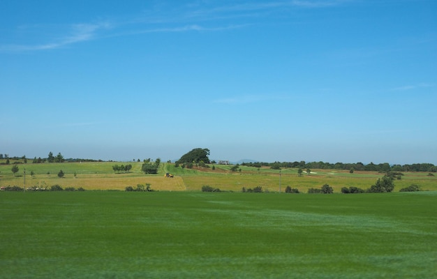 Panorama entre Edimburgo y Glasgow