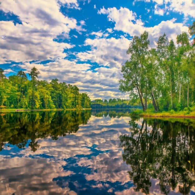 Panorama del lago de Ginebra