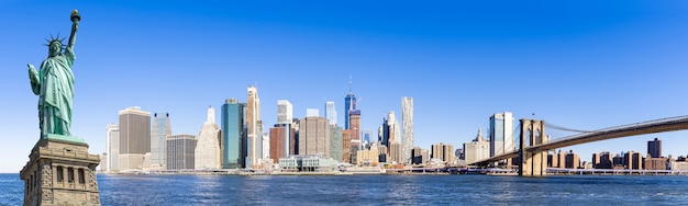 Panorama Lower Manhattan Nueva York