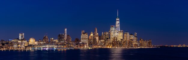 Panorama del Bajo Manhattan Nueva York