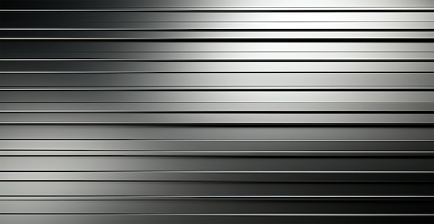 Panorama-Metall-Textur Stahl-Silber-Hintergrund KI-generiertes Bild