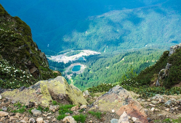 Panorama desde la montaña