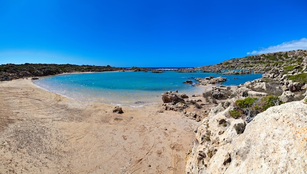 Foto panorama de niza resort en creta