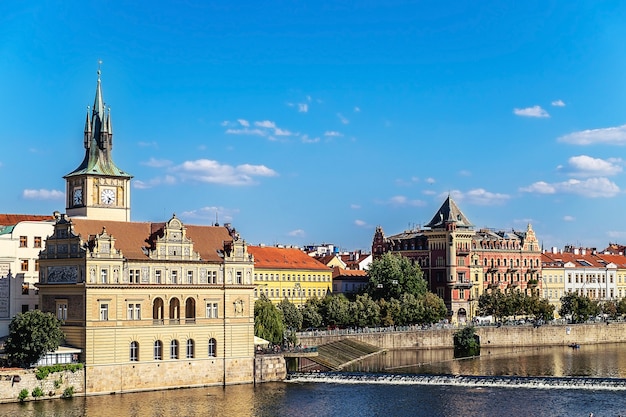 Panorama de Praga, vista desde el puente de Carlos