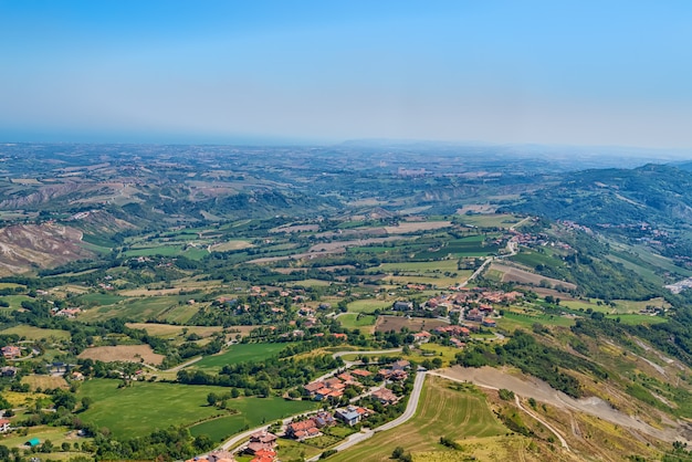 Panorama de la República de San Marino