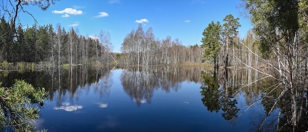 Panorama del río Spring en el Parque Nacional